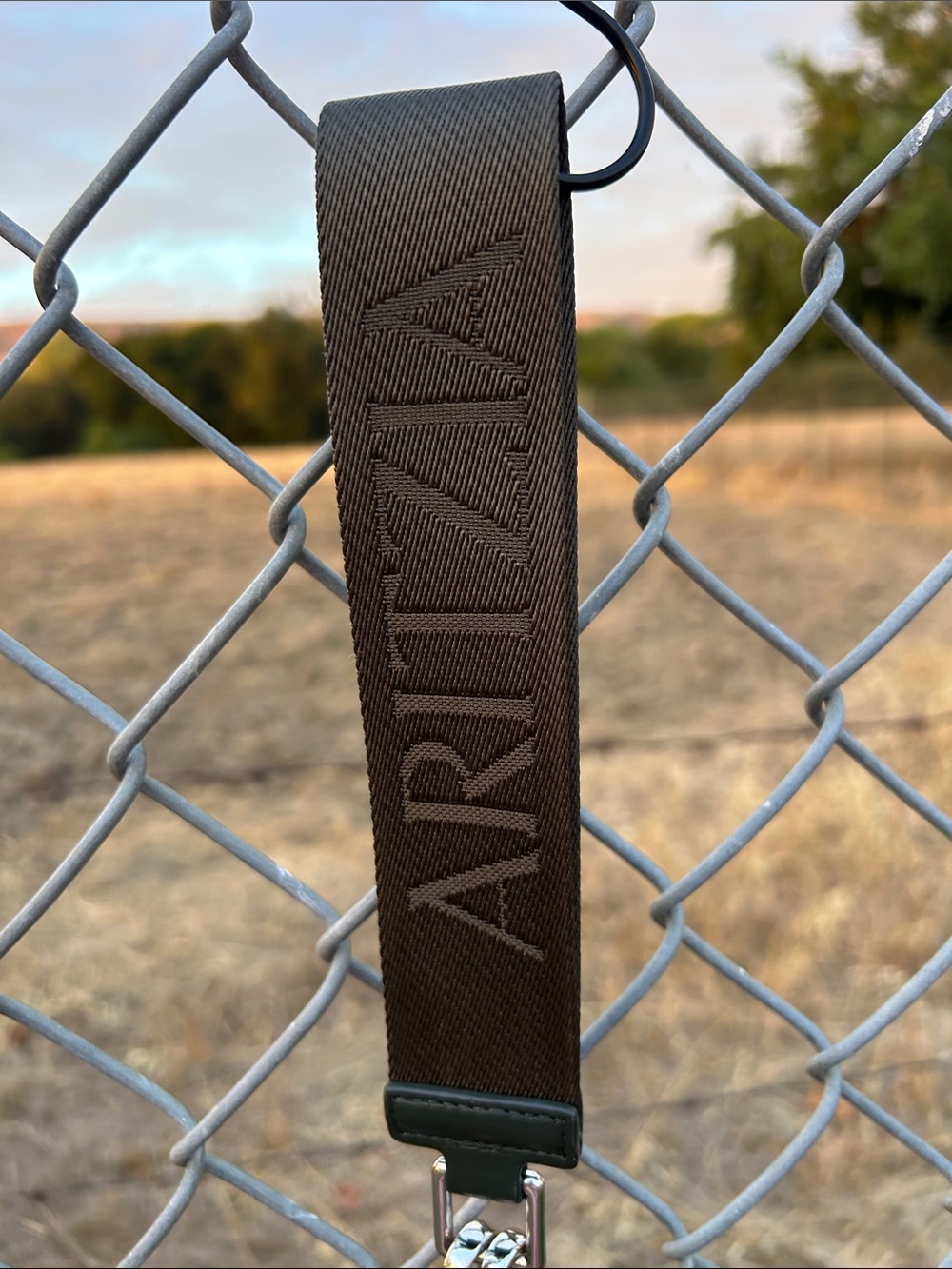 Aritzia Go-Getter Wristlet Olive Green